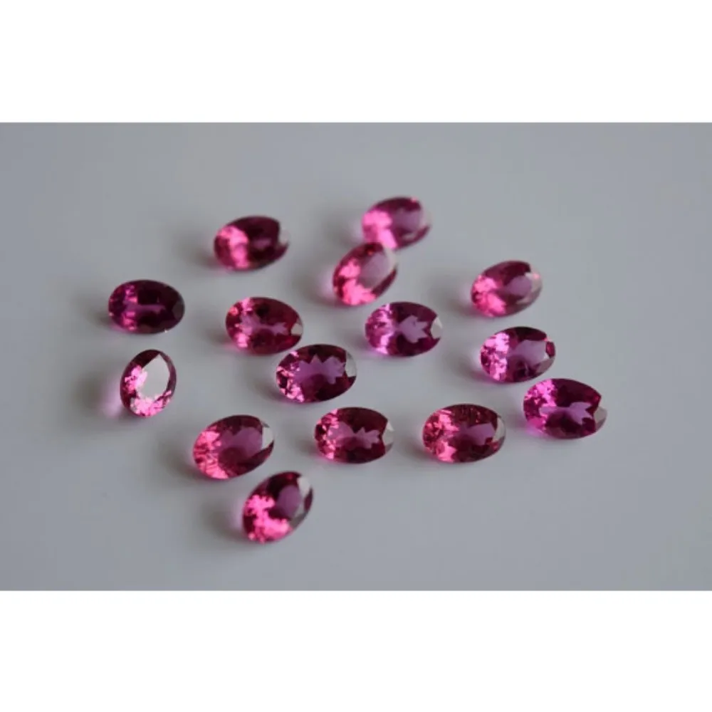  Натуральные камни Ruby lite tourmaline Овальной Огранки