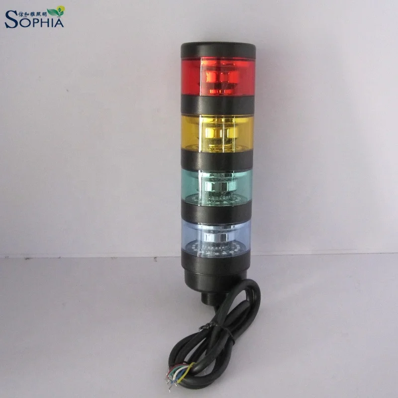 24v 120V 230v flashing tower light led signal