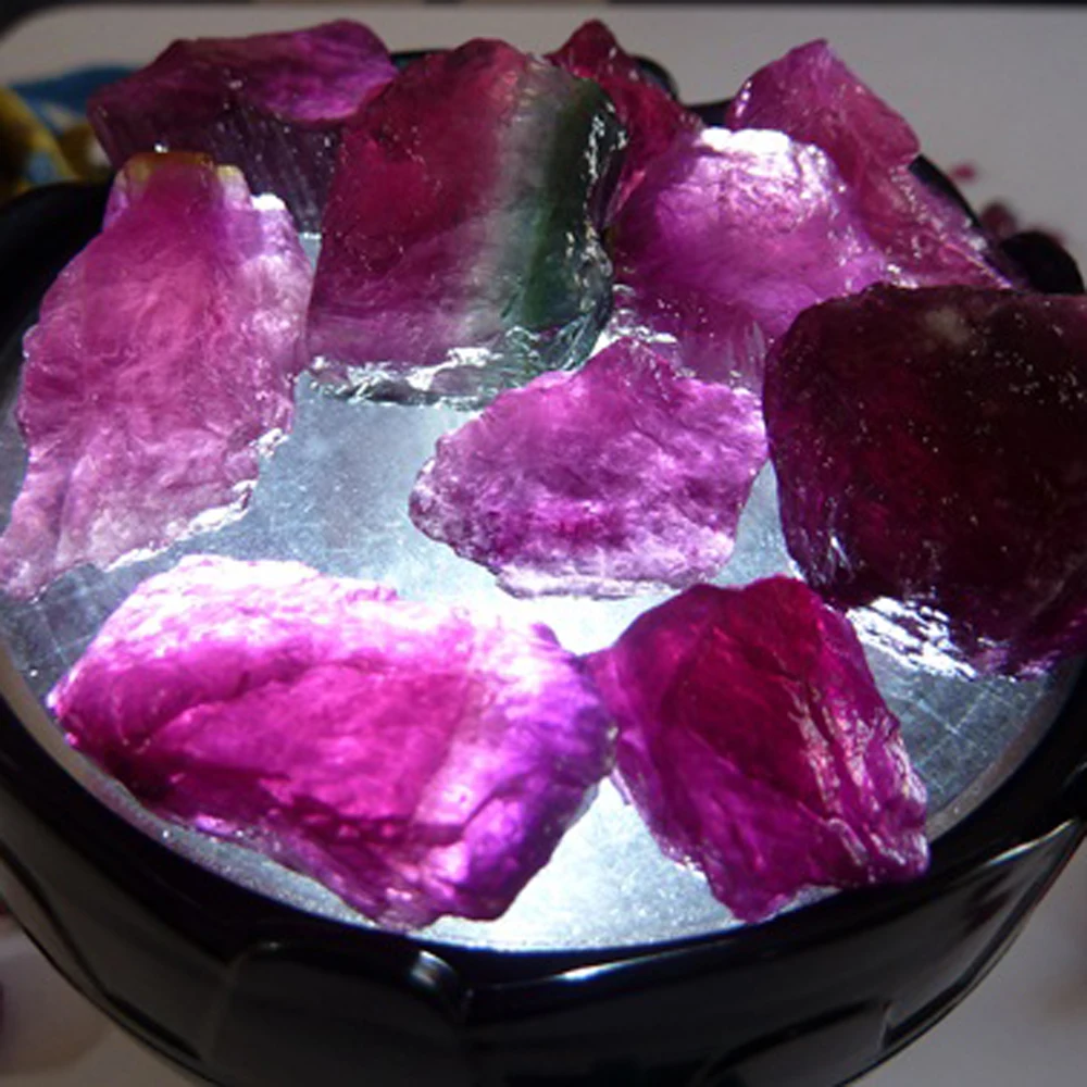 Light Pink Tourmaline facet grade clean stones