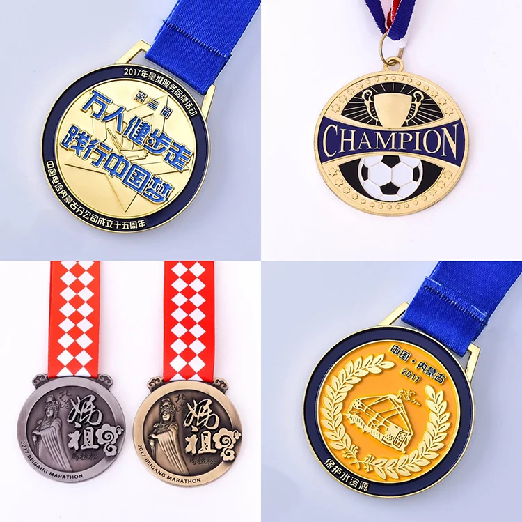 Promotional cheap custom metal medal with Customized Logo Design