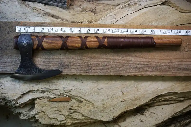 
HANDMADE 5160 STEEL VIKING AXE TOMAHAWK FOR VIKING FUNCTIONAL AXE V-0001 