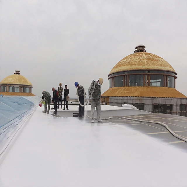 Полиуретановое армированное бетонное антикоррозийное защитное покрытие