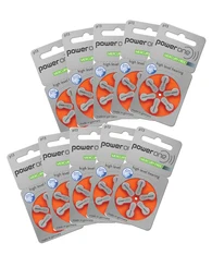 All Brands hearing aid Power one BTE CIC RIC Hearing Aid Cell Zinc Air Battery Hot Sale 1.4 V A675 A13 A312 A10 Battery