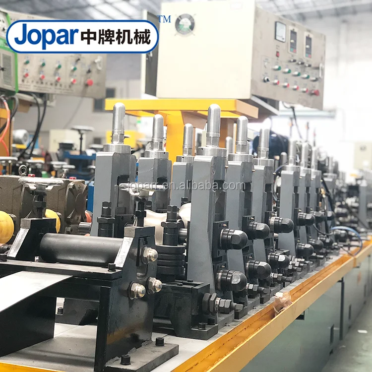 Motorcycle flexible exhaust system stainless steel 316L pipe making machine / Industrial tube mill