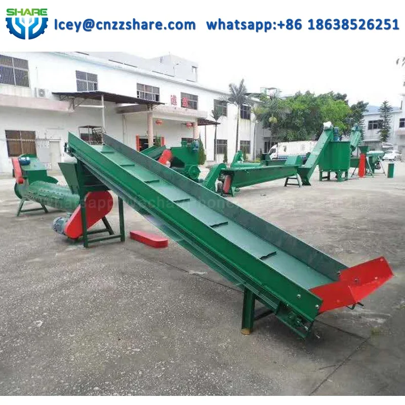 Plastic Beverage Label Remove Peeling Remover Machine Label and Cap Removing Machine