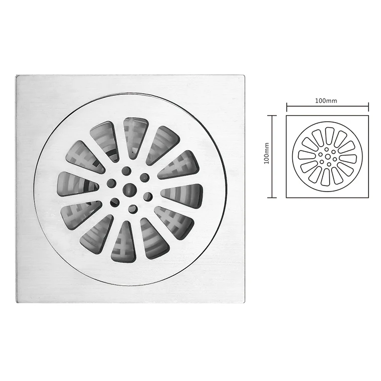 
HomeTech stainless steel floor drain strainer 