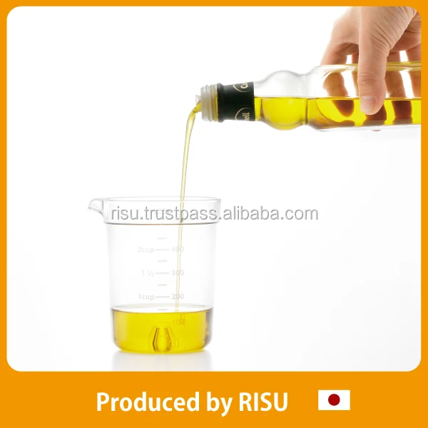 Safety and Healthy non-slip server plastic dressing mixer for salad with handle, dishwasher safe made in Japan