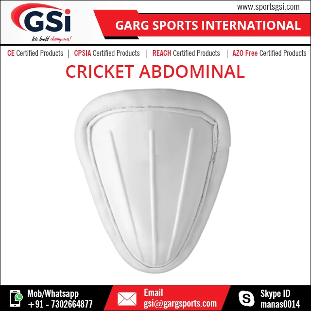 Cricket Abdominal Guard