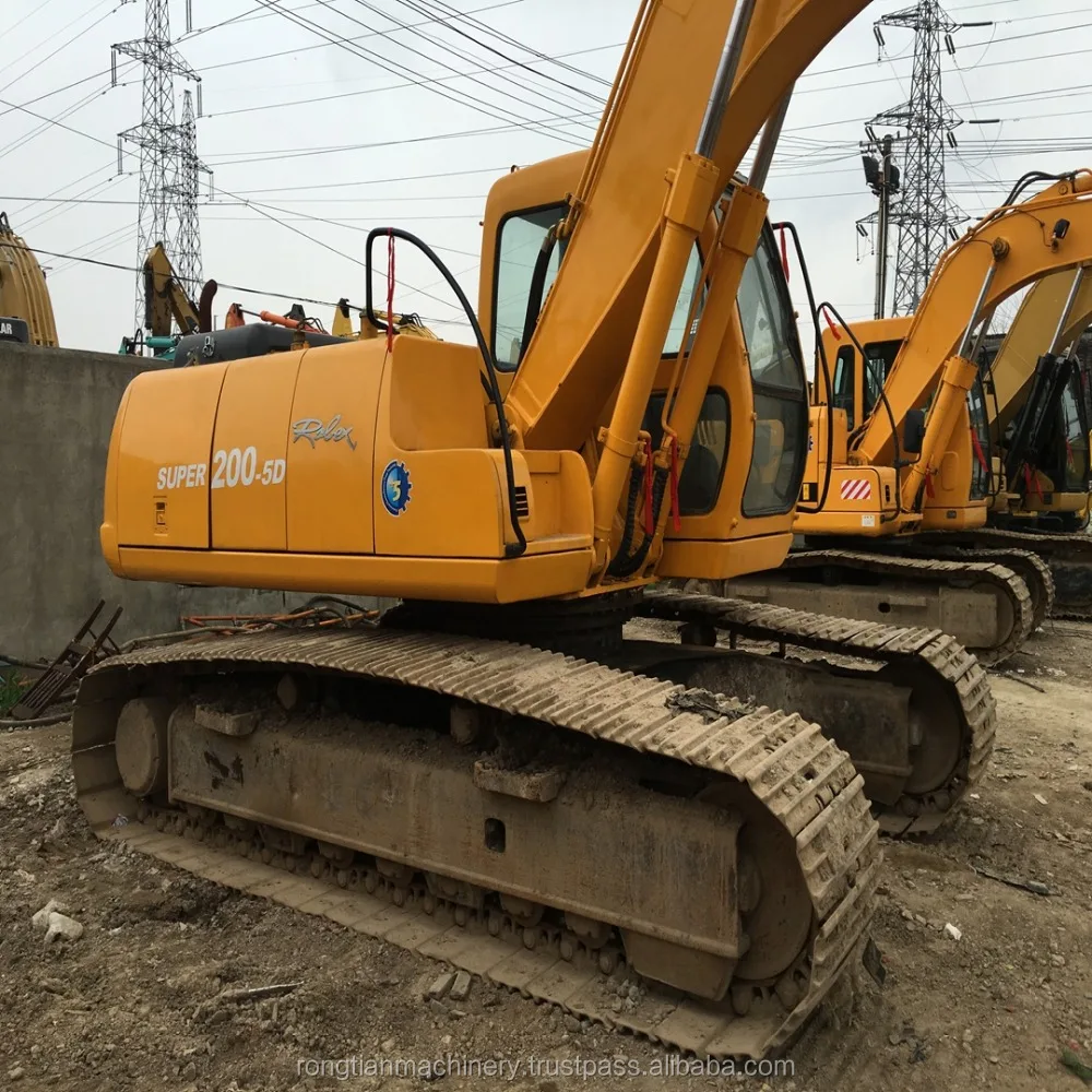used Hyundai 200 excavator, Hyundai super 200-5D excavator, used excavator