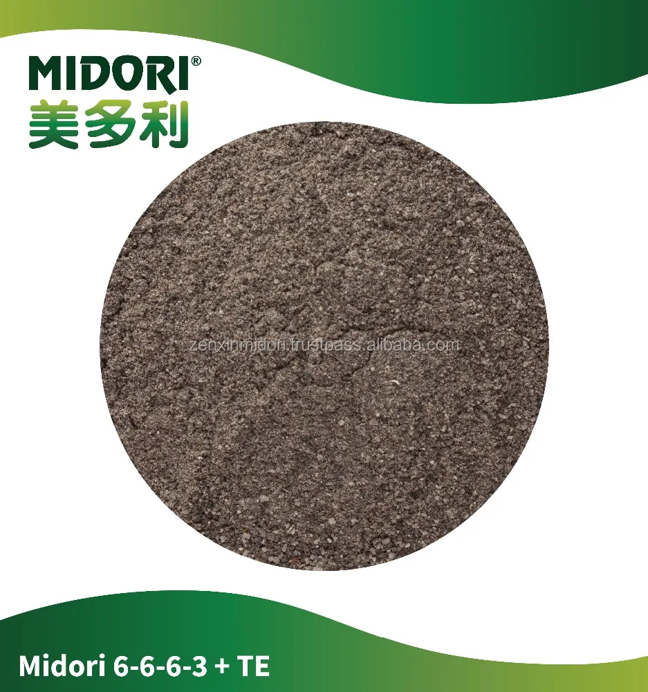 Wholesale Factory Price Midori 666 MIDORI High Quality Compound Organic fertilizer NPK fertilizer NASAA and EM certified product
