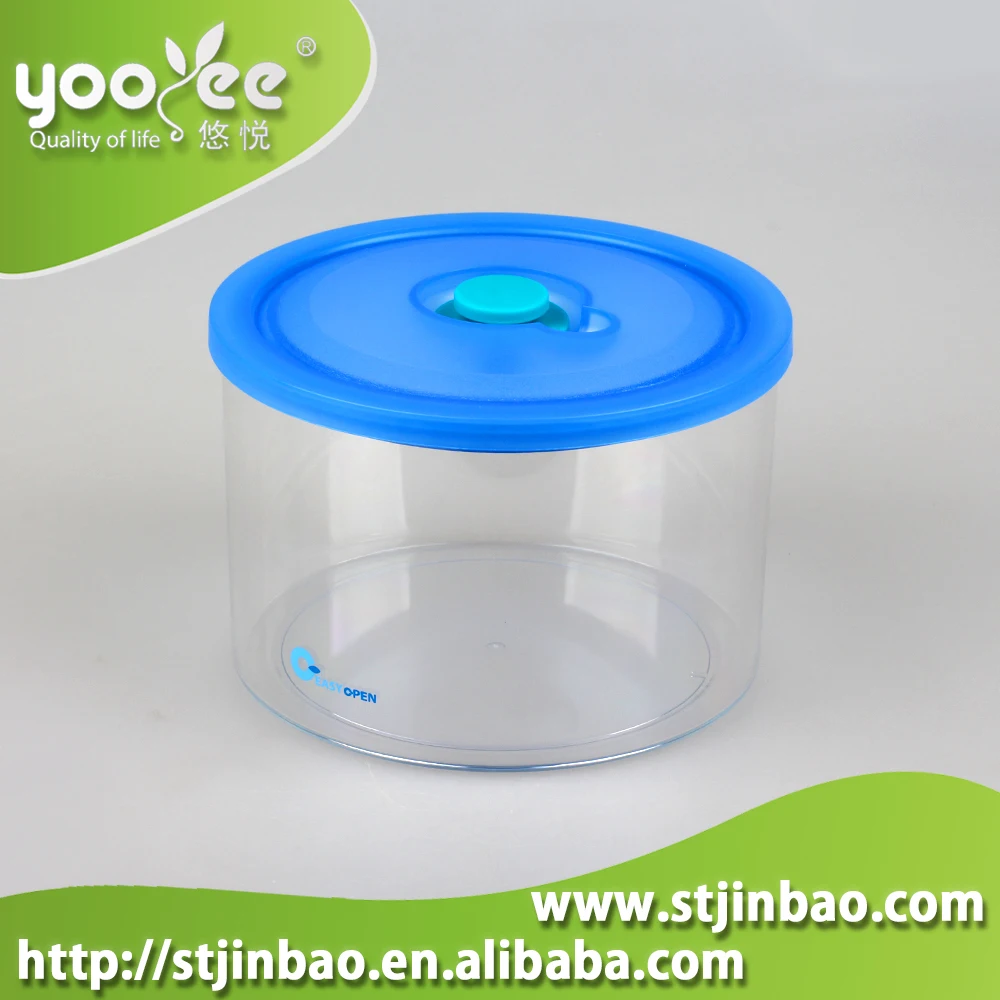 900 мл прозрачный герметичный пластиковый горшок