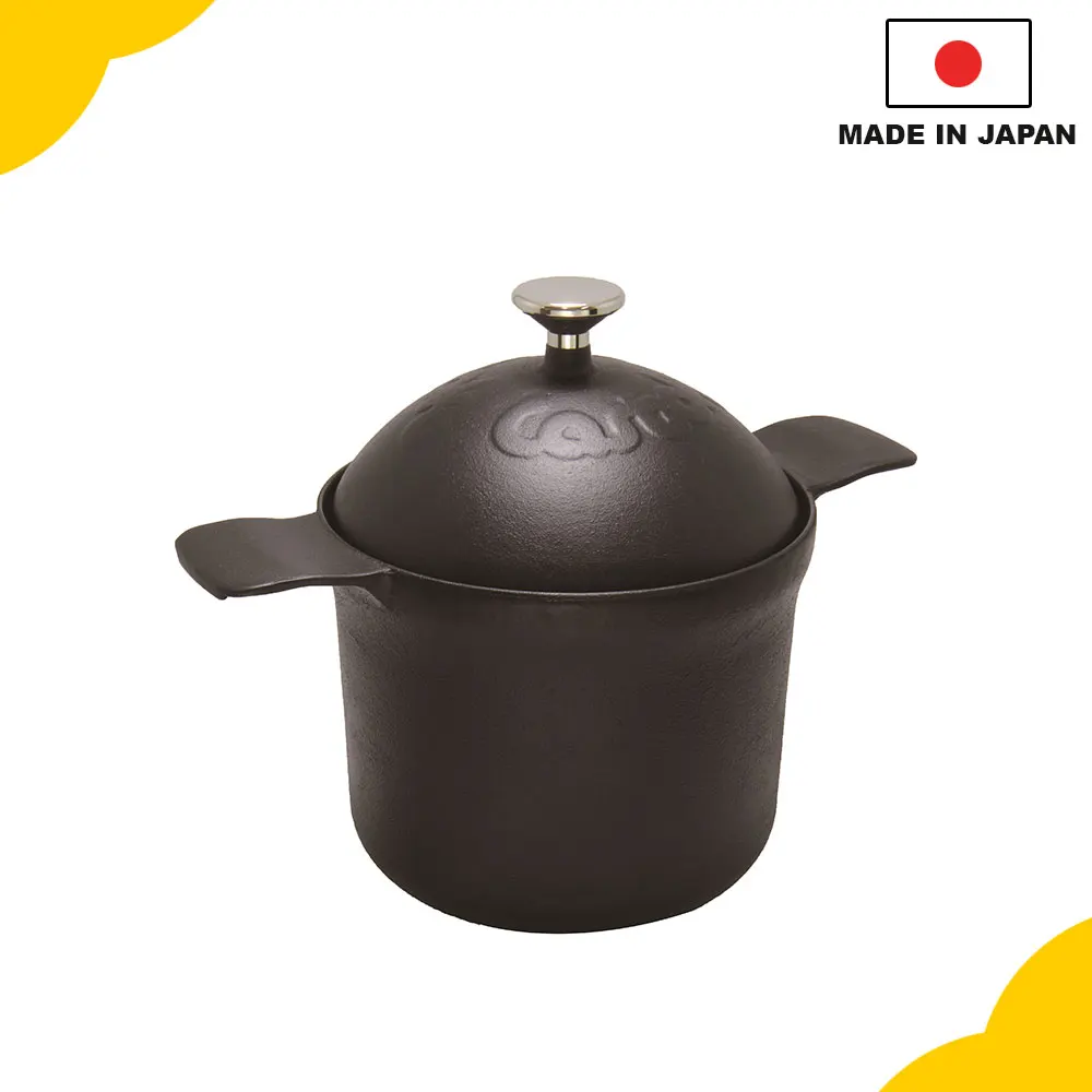 Strong and hot selling cast iron cook pot made in Japan