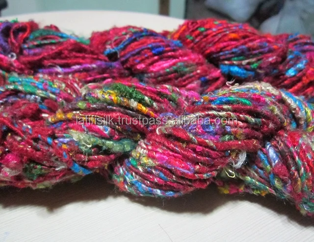 banana yarn Sock Colorful Elastic Yarn Rubber Covered Yarn Polyester Pattern Knitting Material Origin Type Weaving Product Place