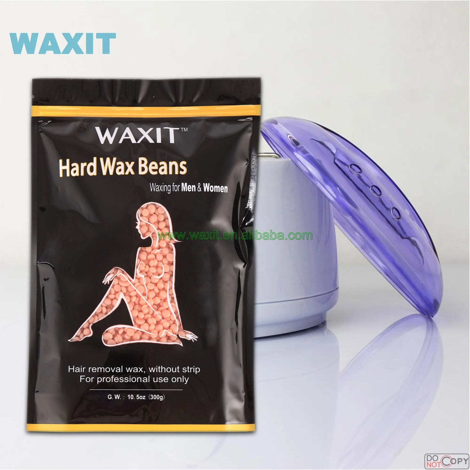
2017 Hard Wax Honey Beans Hot Wax Depilatory Pearl Without Sticker Hair Removal Wax 