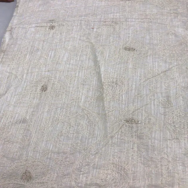 African lace Polyester fabric embroidery