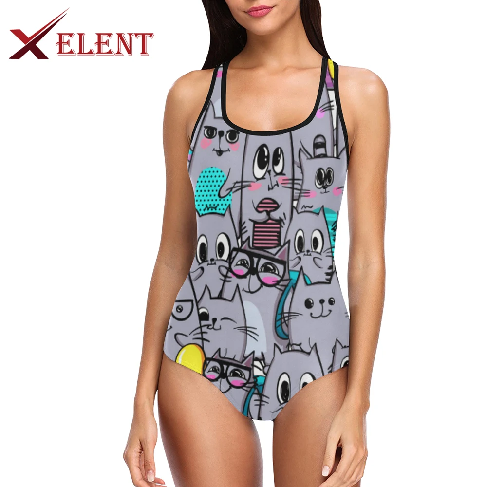 Customized women swimming suit for beach