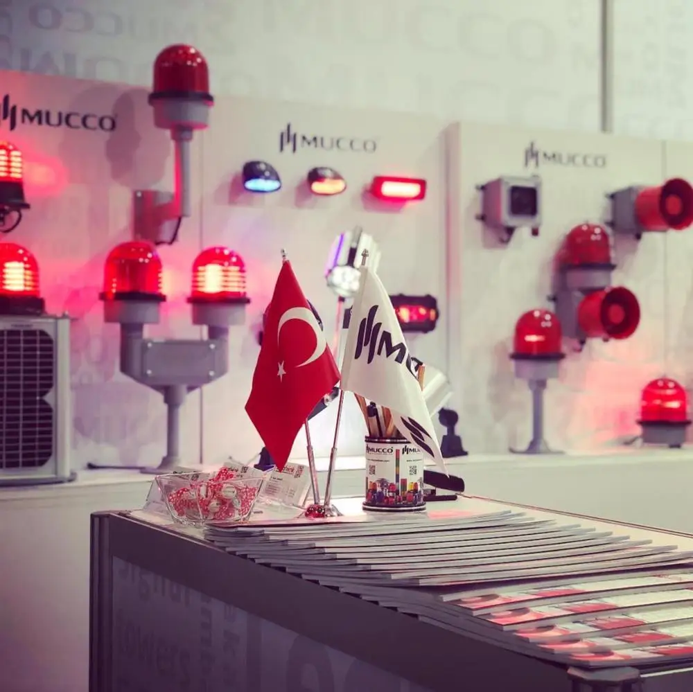 Wall Mounting Aircraft Warning Lights Led Aviation Obstruction Lights Flashing Single Arm Tower Aviation Obstruction