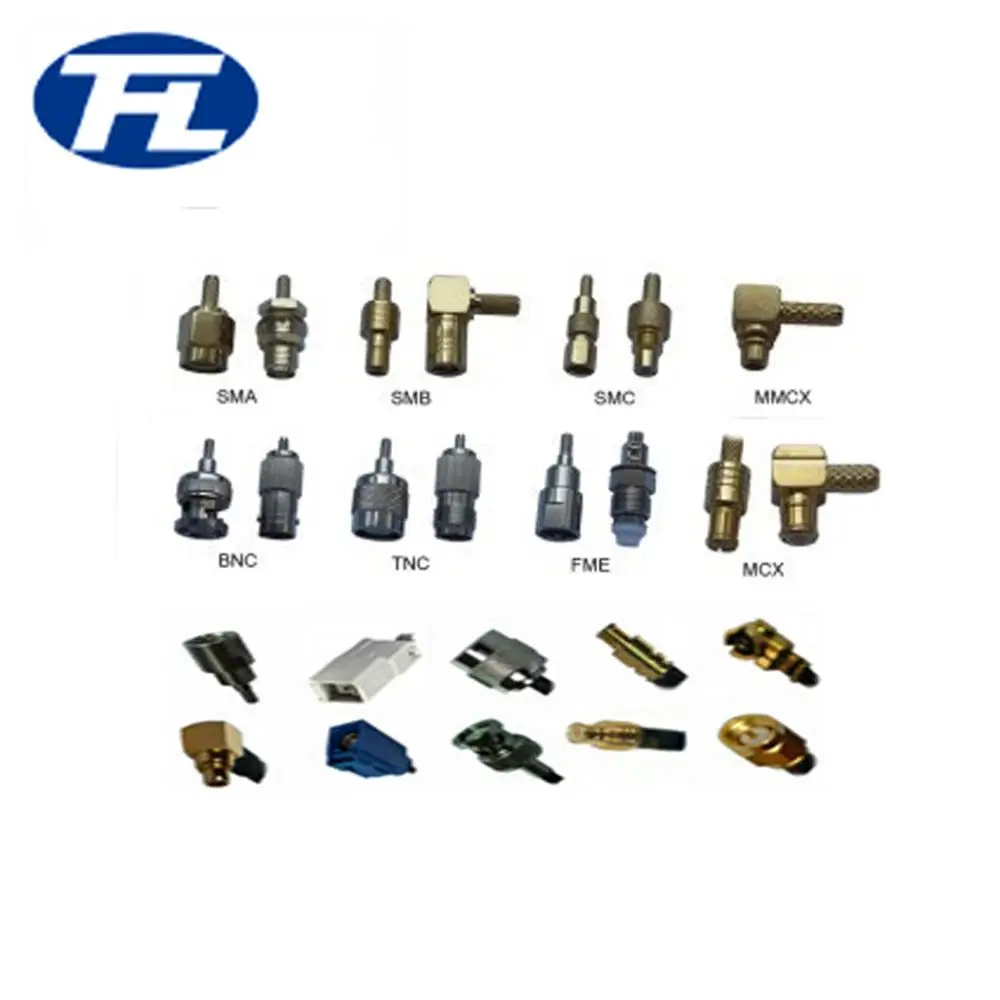 2023 Hot-sale SMA- PCB RA connector 90 degree 4 holes sma- adapoter
