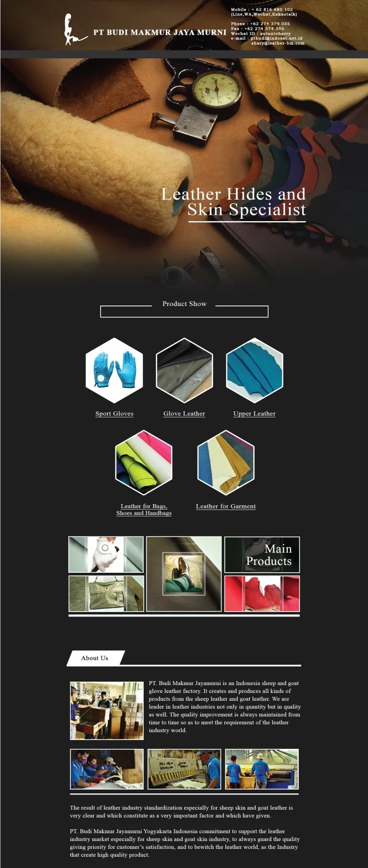 1. productdesc about us