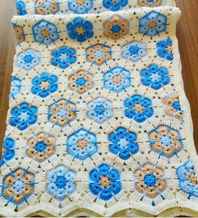 
Crochet Handmade Baby Blanket 