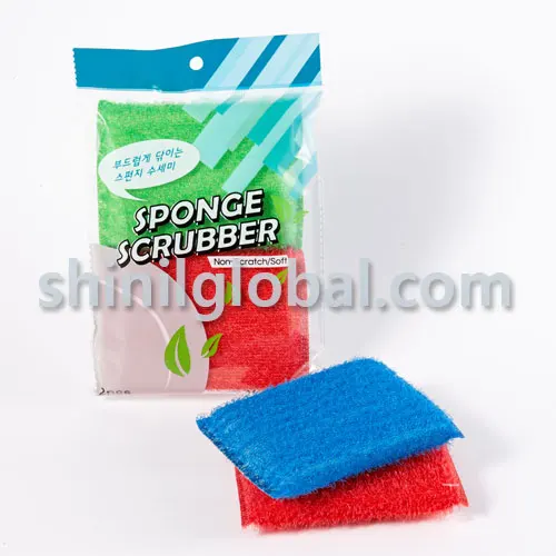 Высокое качество SPF-5 для использования на кухне губка для мытья посуды, полиэстер спонжевой кисти спонж очень жесткие Чистка граней легко