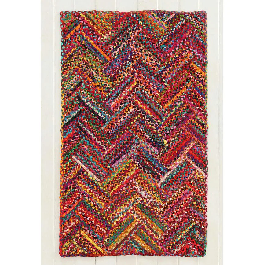 Best Quality Multi Color Cotton Braided Carpet