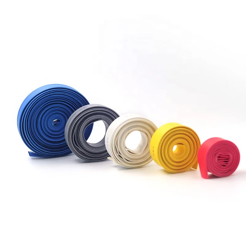 Flexible Flame Retardant Rohs Standard Heat Shrinkable Tubing Colored Polyolefin Heat Shrink Tube PE Heat Shrinking Tube