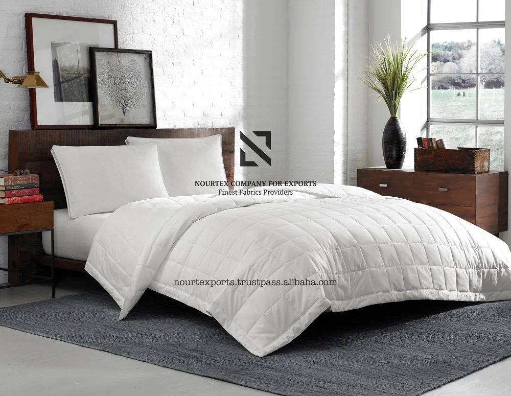 Egypt Wholesale Plain Dyed Cotton Home Textile Pillow Case For Hotel