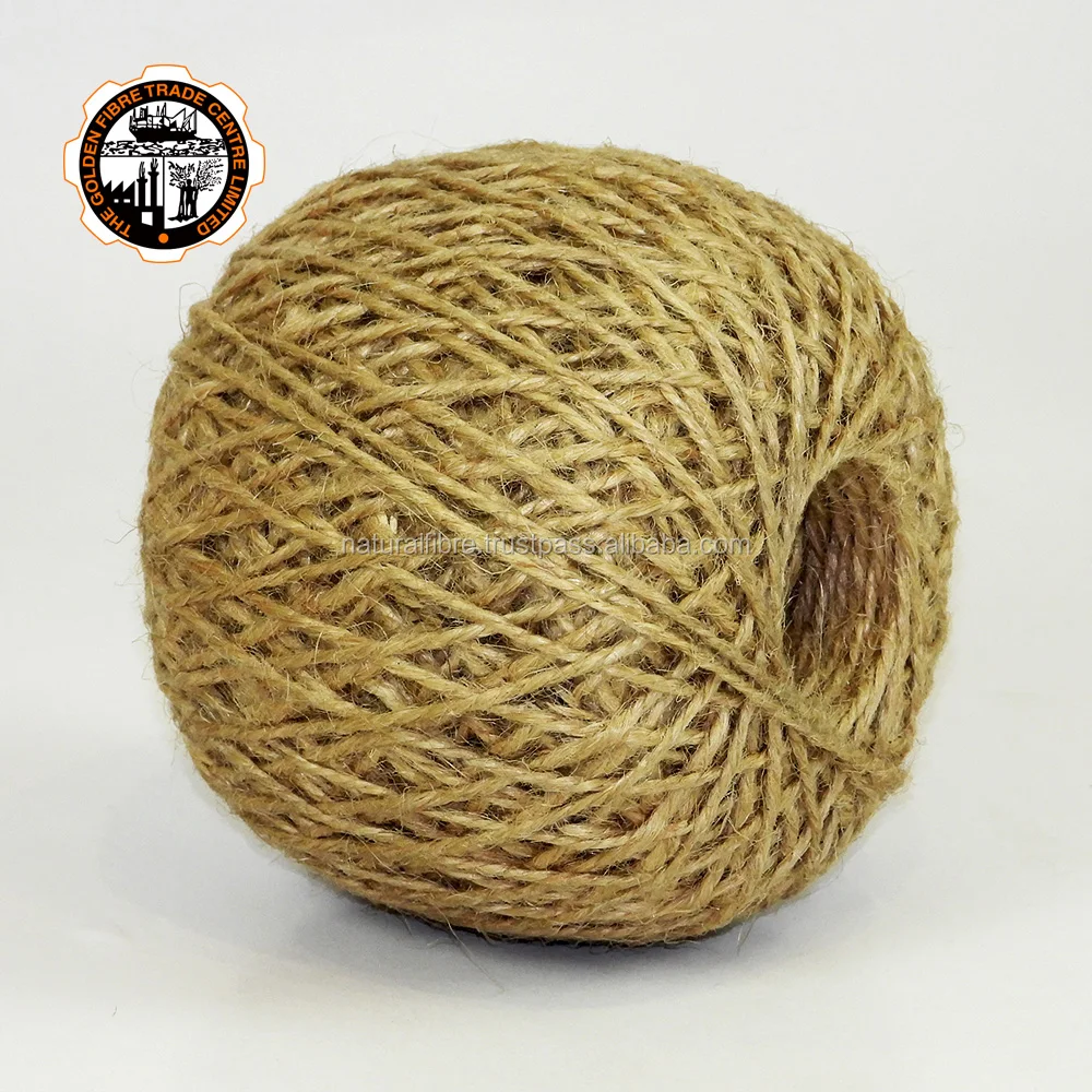 
Sacking Quality Eco-Friendly Rope Industry Cone Packing 6lbs to 36lbs Jute Yarn 