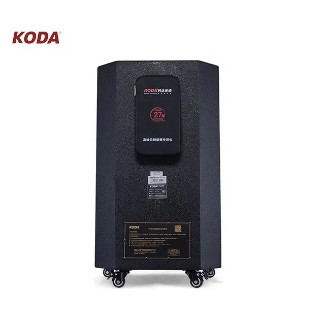Big Bass 15 inch Rechargeable trolley BT speaker KD-15A