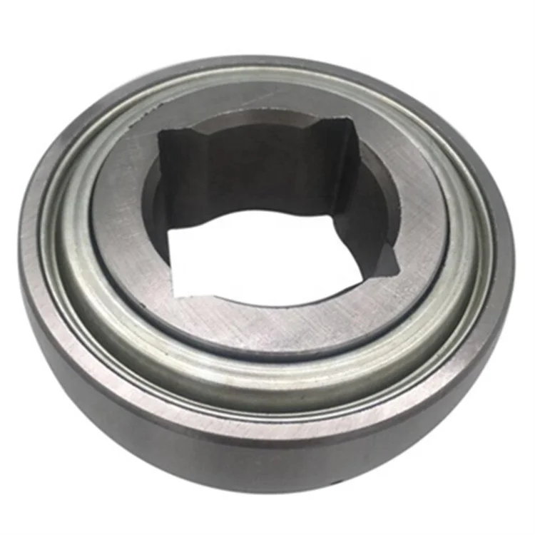 Square hole bearings W208PPB8 for agricultural machines ball hexagon bearing W208PB8
