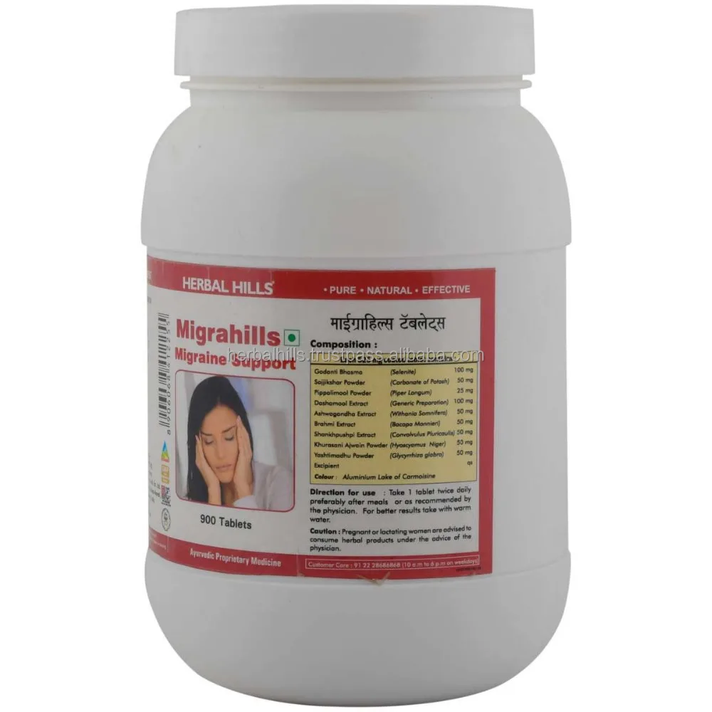 
Migraine, headache, stress, depression, migraine relief medicine Migrahills 
