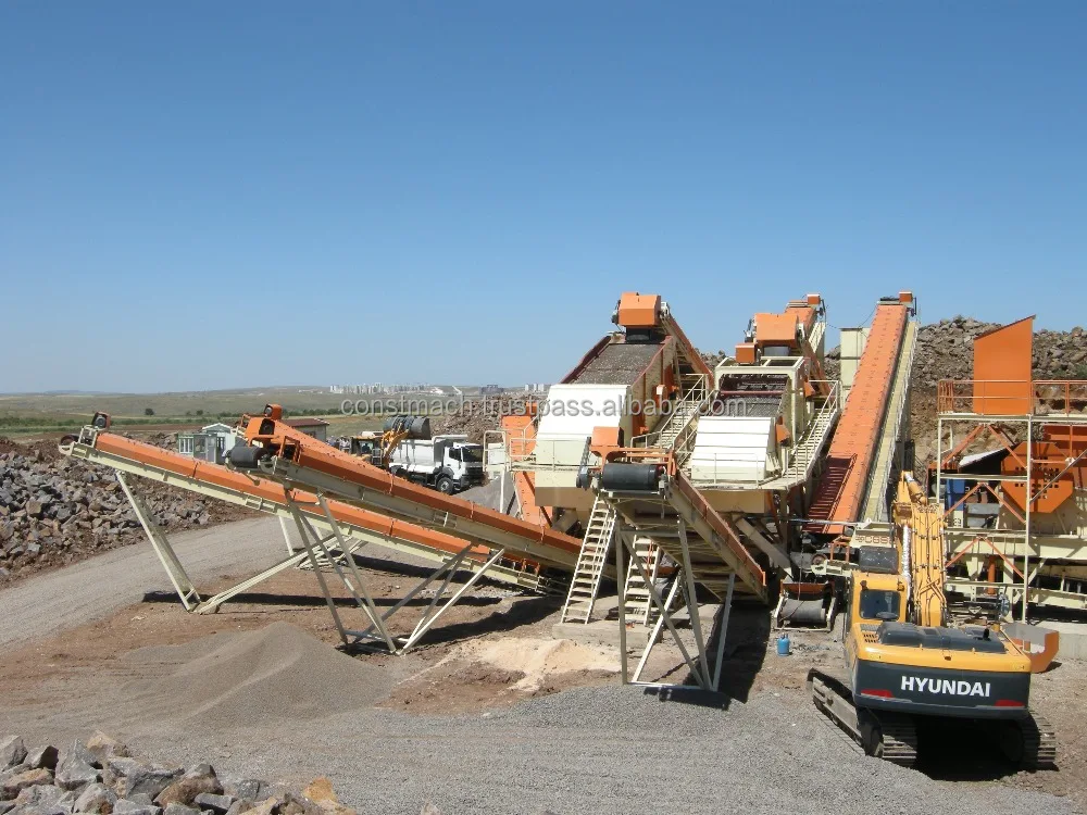 
150 tph Capacity GRANITE, BASALT CRUSHING SCREENING PLANT, 2 YEARS WARRANTY 