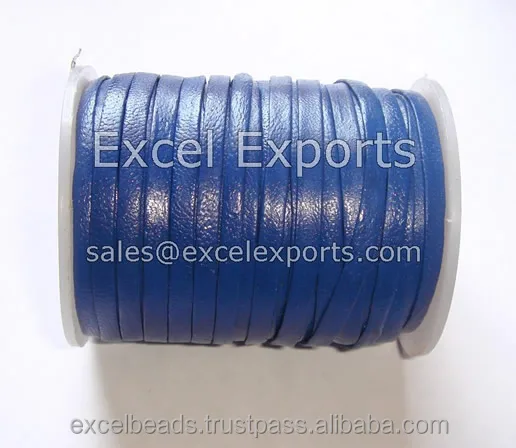 Leather Cords for Jewelry Making Gold Black Blue White Pink Purple Glass Beads Loose Beads Sizes 1mm 2mm 3mm 4mm 8mm