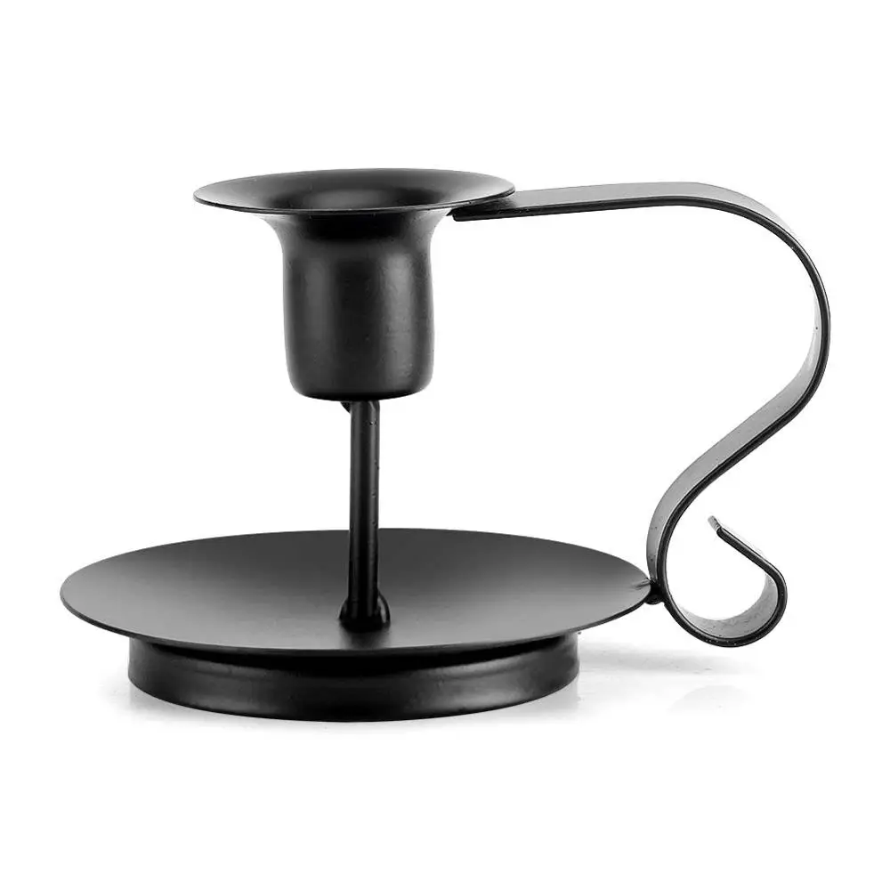 Popular Design Strong and Easily Handmade Pillar Candle Stick Stand Metal Candle Holders Lanterns & Candle Jars