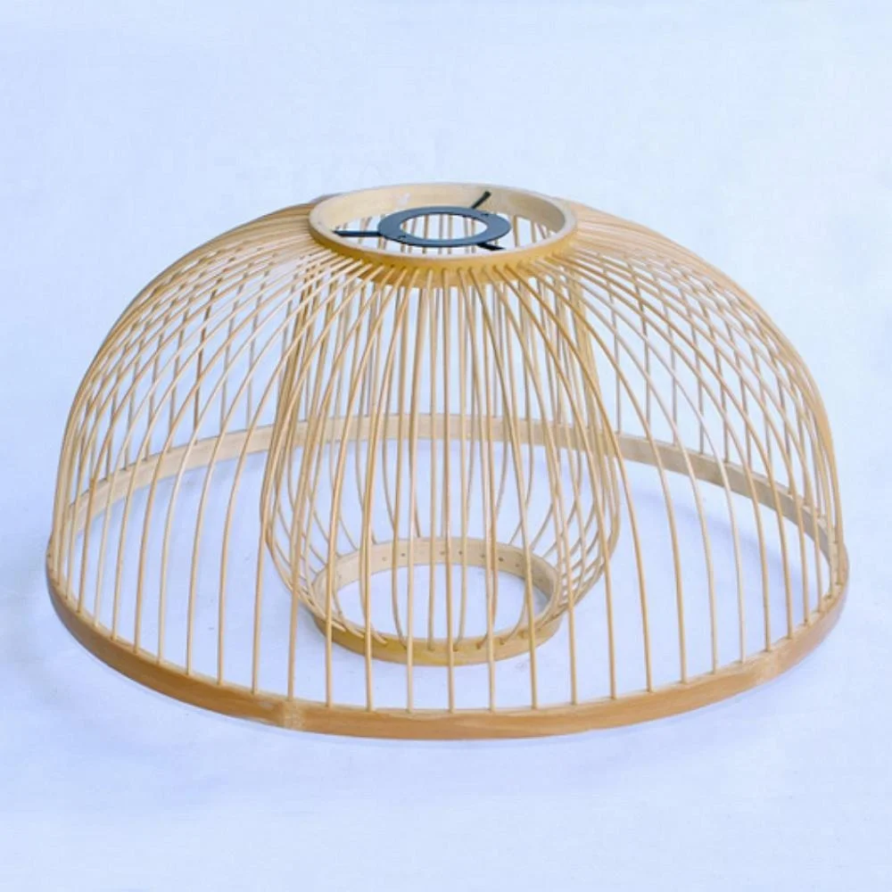 New design handmade high quality and cheap price bamboo lamp shade made in Vietnam natural lamp mush room lamp