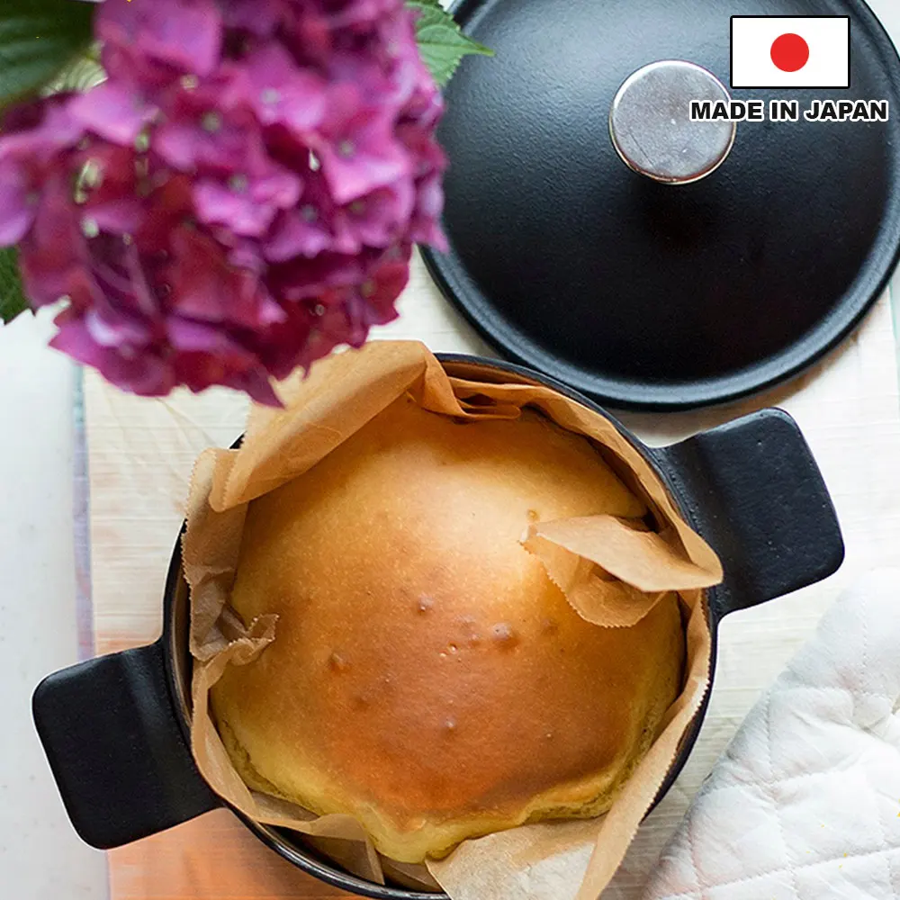 Strong and hot selling cast iron cook pot made in Japan