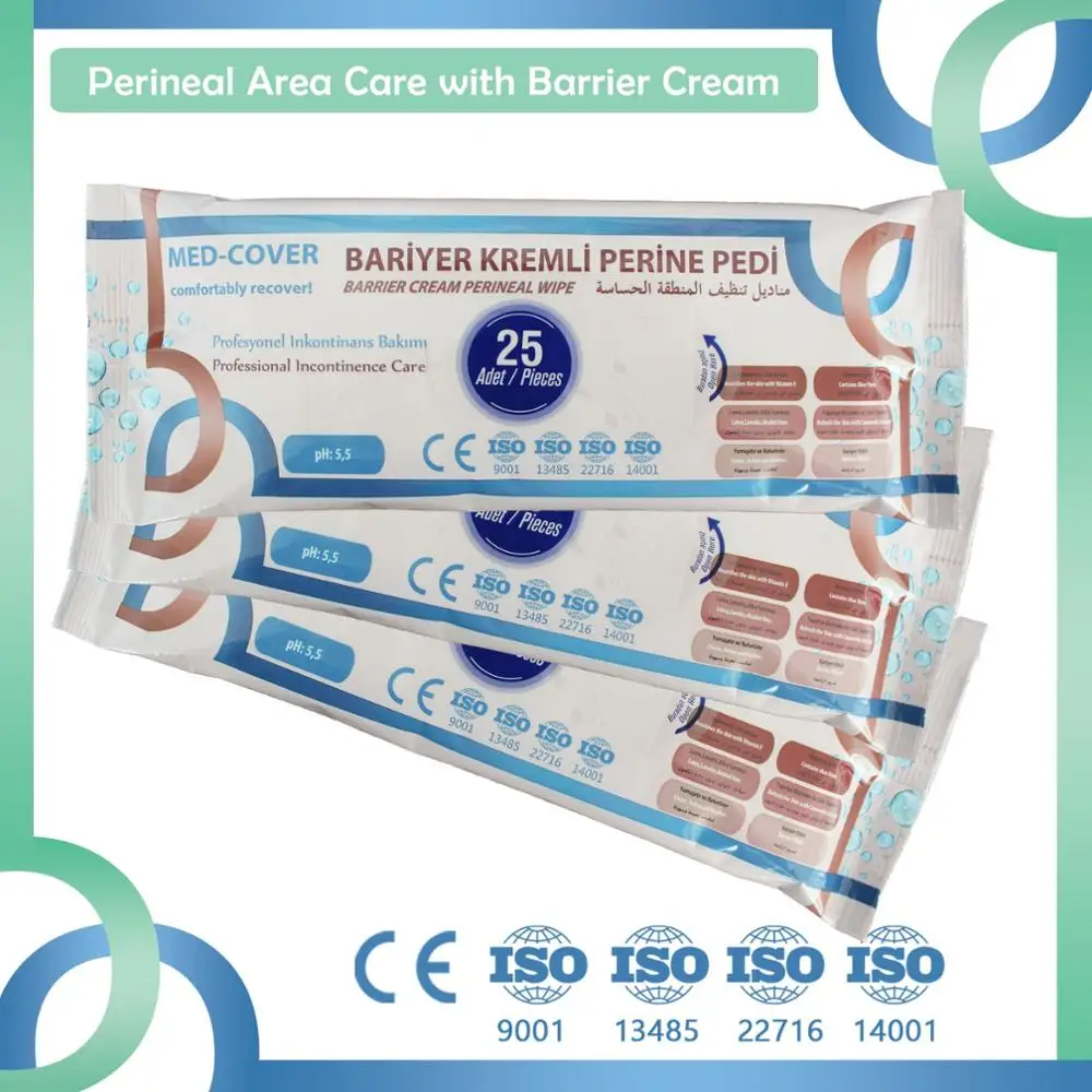MED-COVER крем-барьер PERINEAL ARENA WIPES