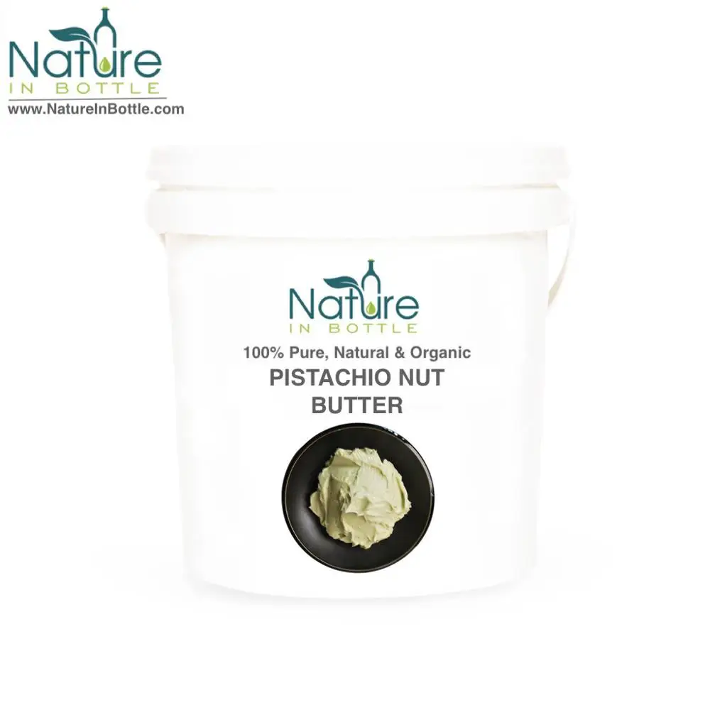 Pistachio Nut Butter | Organic Pista Nut Body Butter | Organic Pistachio Oil Infused Butter Cream - 100% Pure and Natural