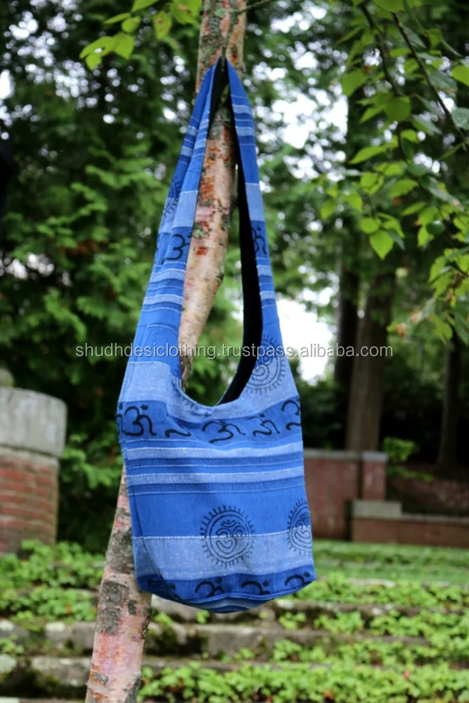 Handmade Block Printed Designer Shoulder Bags For Ladies