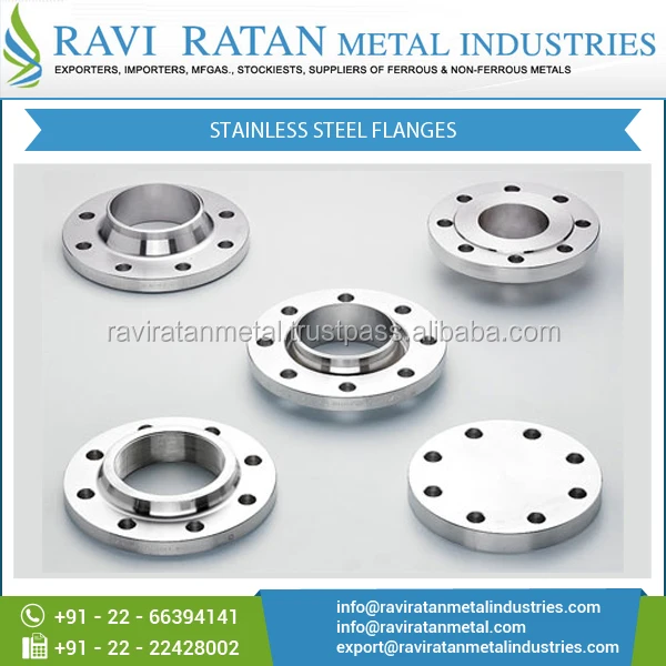 Finely Finished Good Quality Stainless Steel Flanges with Superior Properties