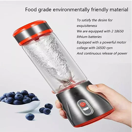 
The best rechargeable usb portable blender home appliances juicer mixer grinder for kitchen outdoor 