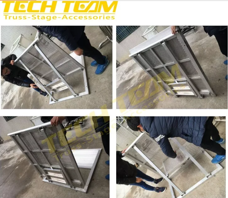 Barrier Transport Car Roller Barrier With Wheel
