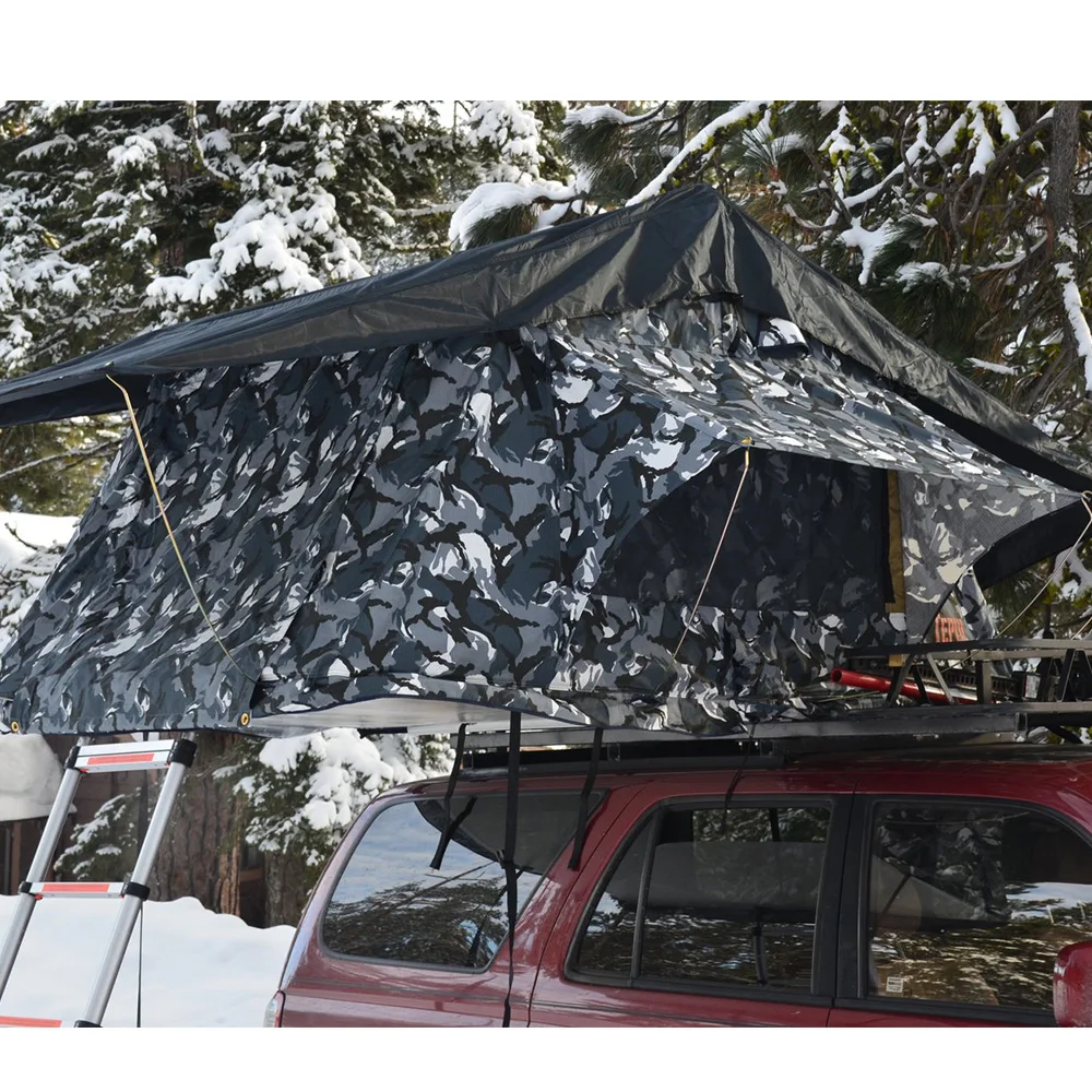 Палатка для кемпинга на крышу автомобиля 4x4 3 человека