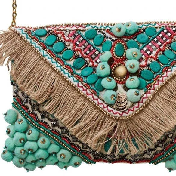 Модные женские кошельки-клатчи черного цвета