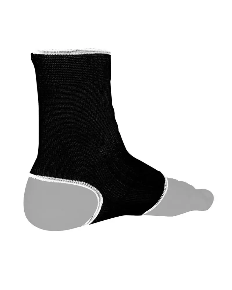 Good Quality OEM Black Muay Thai Kickboxing MMA Ankle Support Anklets Pain Foot Protector