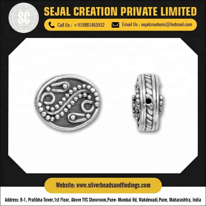 
B168 Silver Beads 