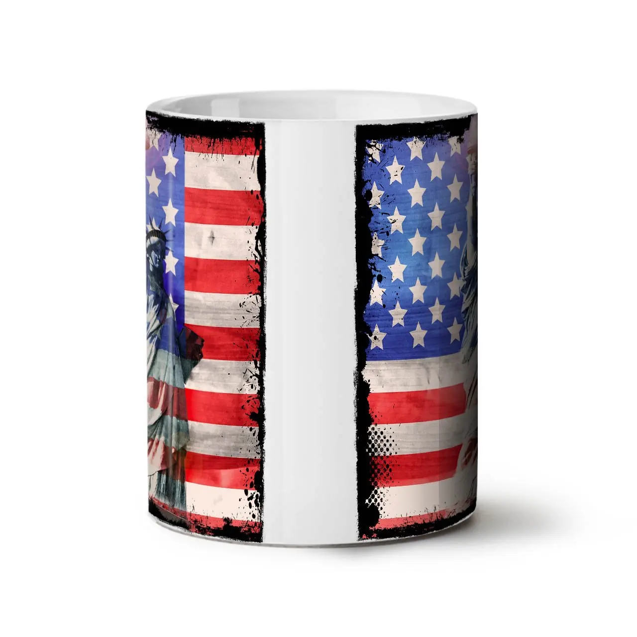 Customized magic mug hot water photo changing cups with handle