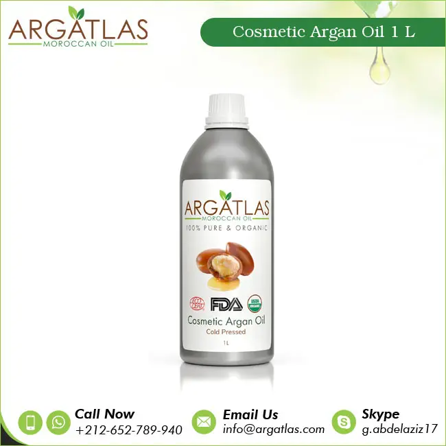 Factory Direct Supply Organic Cosmetic Grade Argan Oil Exporter