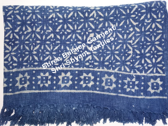 Luxury Throws Cotton Woven Blankets 100% Cotton Woven Block Printed Natural Dye Azo Free Colors Throws Wholesale